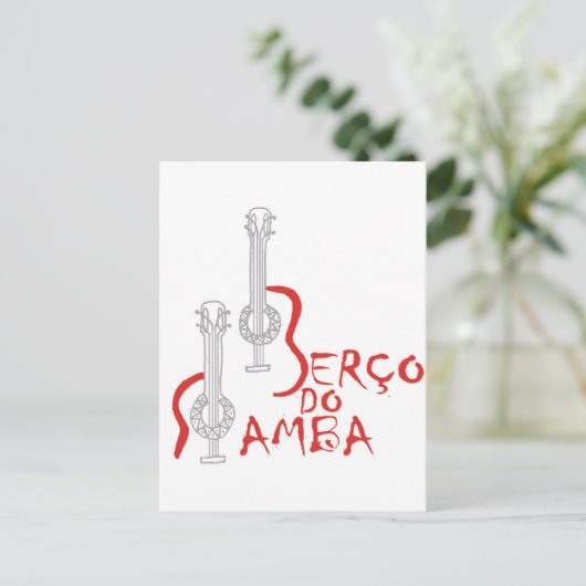 Produtos Berço do Samba Briefkaart (Staand voorkant)