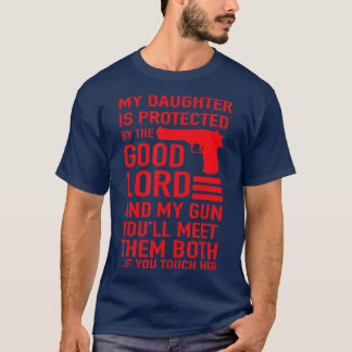 PROECIVE DADDY Funny Dad of Girl T-shirt