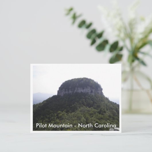 Proef Berg - Noord-Carolina Briefkaart (Staand voorkant)