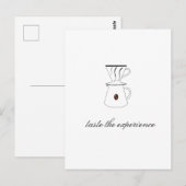 Proef de ervaring briefkaart (Voorkant / Achterkant)