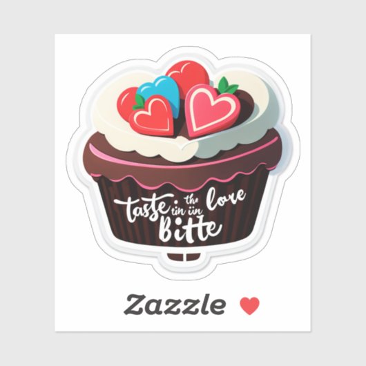 Proef de Liefde in Elke Beet Sticker (Vel)