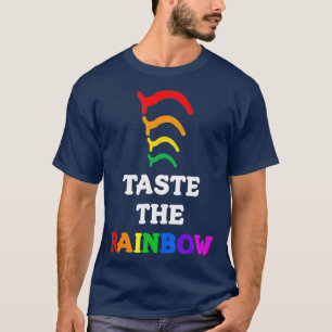 Proef de Rainbow Funny voor medisch T-shirt