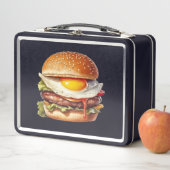 Proef de regenboog: Bursting Burger Lunch Box (In situ)