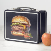 Proef de regenboog: Bursting Burger Lunch Box (In situ)