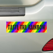 Proef de Regenboog LGBT bumpersticker (Op auto)