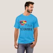 Proef de regenboog t-shirt (Voorkant volledig)