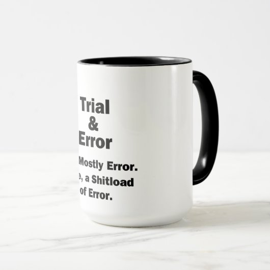 Proef en fout mok (Voorkant rechts)