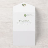 Proef en zie dat de Heer goed is | koekjesuitwisse All In One Uitnodiging (Buitenkant)