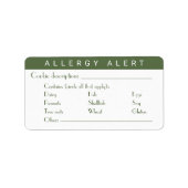 Proef en zie dat de Heer goed is | koekjesuitwisse Etiket (Voorkant)