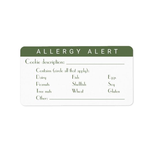 Proef en zie dat de Heer goed is | koekjesuitwisse Etiket (Voorkant)