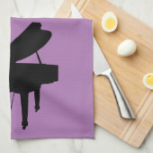 Proef en zie dat de Heer goed is, Piano Kitch Theedoek (Quarter Fold)