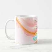 Proef en zie dat de Heer goed is, roze Koffiemok (Links)