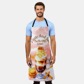 Proef en zie dat de HEER goed is, woestijnroze Schort (Gedragen)