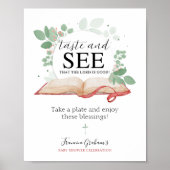 Proef en zie dat de Heer goed voedsel is ( Poster (Voorkant)