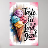 Proef en zie dat de Here Christelijke Kwekerij Kun Poster (Voorkant)