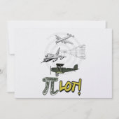 Proef Funny PI Day Nerdy Word Play Feestdagenkaart (Voorkant)