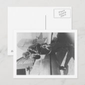 Proef het Inschepen van Howard Hughes Vliegtuig Briefkaart (Voorkant / Achterkant)