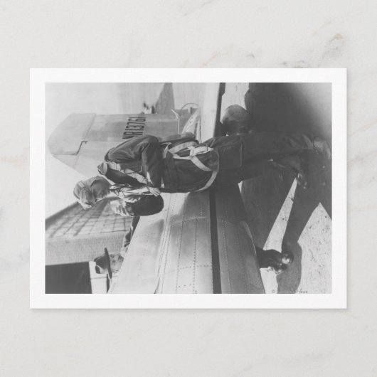 Proef het Inschepen van Howard Hughes Vliegtuig Briefkaart (Voorkant)