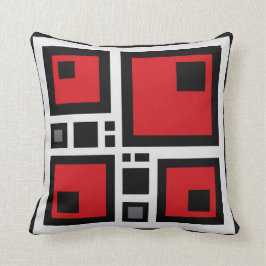 Proef in moderne geometrische abstracte stijl kussen