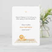 Proef leeuwenkaart kaart (Staand voorkant)