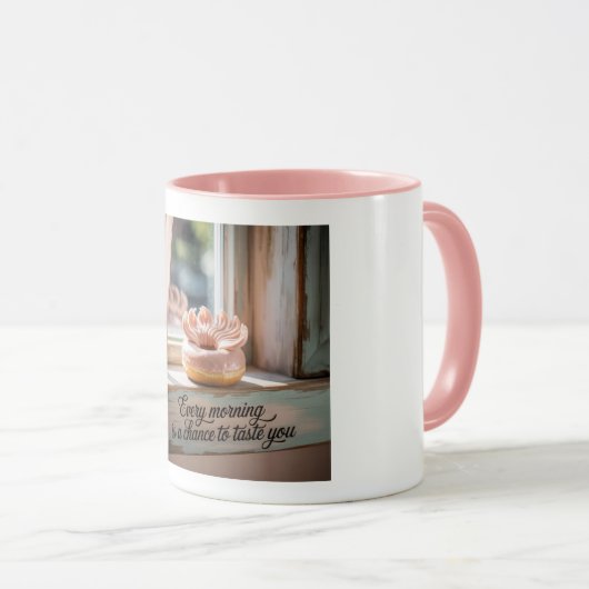 Proef me langzaam: elke ochtend mok (Voorkant rechts)