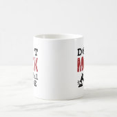 Proef me niet. koffiemok (Center)