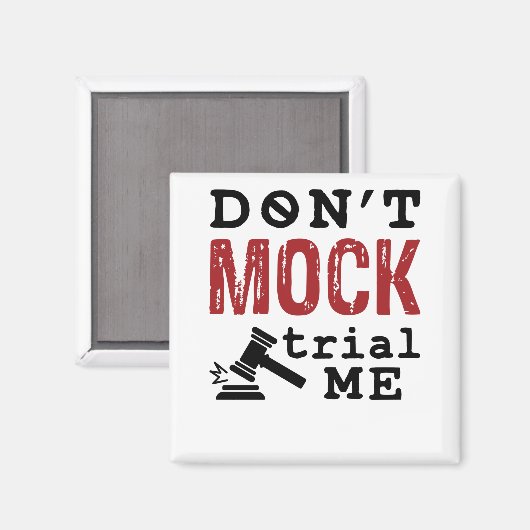 Proef me niet. magneet (Voorkant / Achterkant)