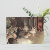 Proef op het toneel door Edgar Degas (Staand voorkant)