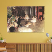 Proef op het toneel door Edgar Degas Canvas Afdruk (Insitu (Woonkamer))
