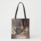 Proef op het toneel door Edgar Degas Tote Bag (Voorkant)
