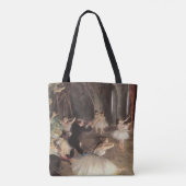 Proef op het toneel door Edgar Degas Tote Bag (Achterkant)