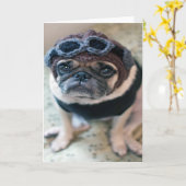 Proef Pug Kaart (Gele Bloem)