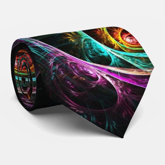 Proef Pulchritude Fractal Stropdas (Opgerold)