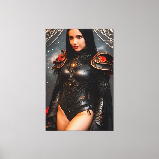 Proef van de wilde Rozen 031 Canvas Afdruk (Voorkant)