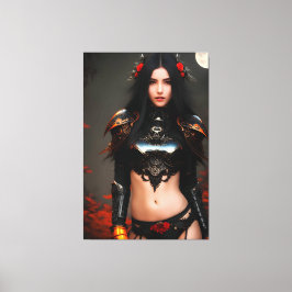 Proef van de wilde Rozen 083 Canvas Afdruk