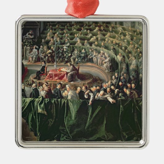 Proef van Galileo, 1633 2 Metalen Ornament (Voorkant)