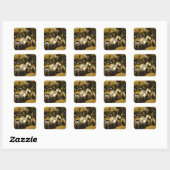 Proef van het Pasdeloup Orkest door JS Sargent Vierkante Sticker (Vel)