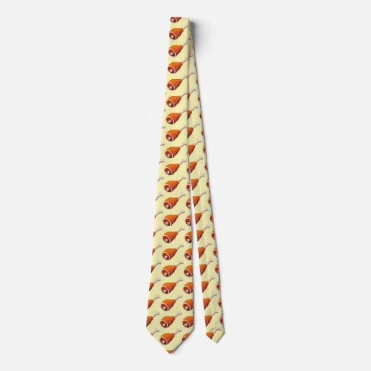 Proef varkensvlees voor slagers stropdas (Voorkant)