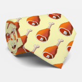 Proef varkensvlees voor slagers stropdas (Opgerold)