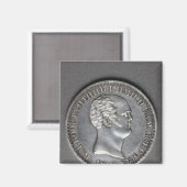 Proef voor een Ruble van Constantine Pavlovich Magneet (Voorkant / Achterkant)