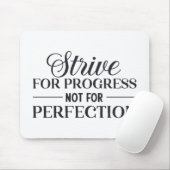 Proef vooruit en perfectioneer niet muismat (Met muis)