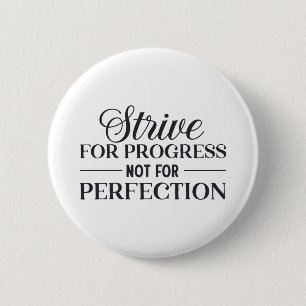 Proef vooruit en perfectioneer niet ronde button 5,7 cm