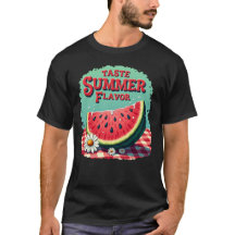 Proef Zomer Smaak Watermeloen T-Shirt 