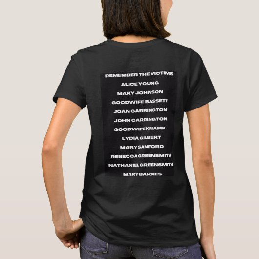 Proefabonnement Connecticut Witch T-Shirt (Achterkant)