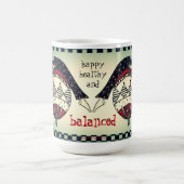 Proefabonnement op Aangepaste feestdag (gelukkig g Koffiemok (Center)