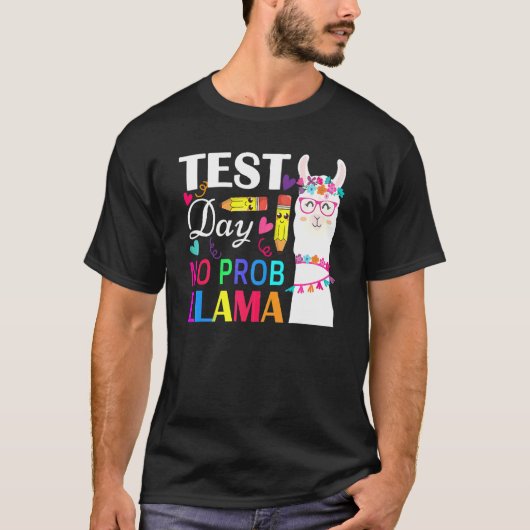 Proefblad Llama-test T-shirt (Voorkant)