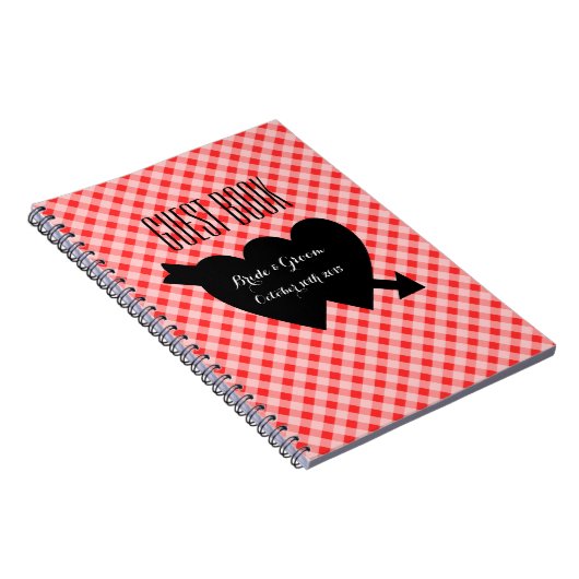 Proefboek voor gevelbruine rode kieuwham notitieboek (Rechterzijde)