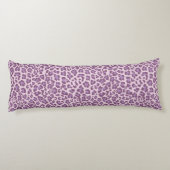 Proefbord van de Paarse lavendel van de luipaard Lichaamskussen (Achterkant)