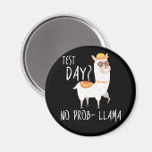 Proefdag geen Prob Llama-leerlingexamen Magneet (Voorkant / Achterkant)