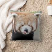 Proeffoto rode panda. kussen (Deken)